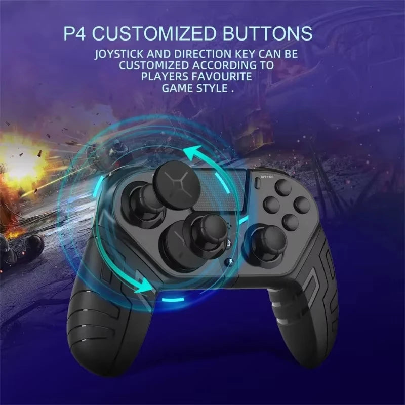 Wireless Bluetooth Playstation 4 Gaming Controller For Ps4 Ps3 P