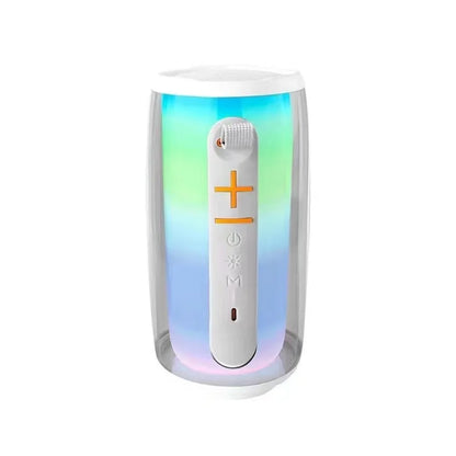 Bluetooth Speaker Portable Column RGB Atmosphere Lamp Audio Boombox