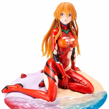 18cm Asuka Langley Soryu Anime Action Figure Statue