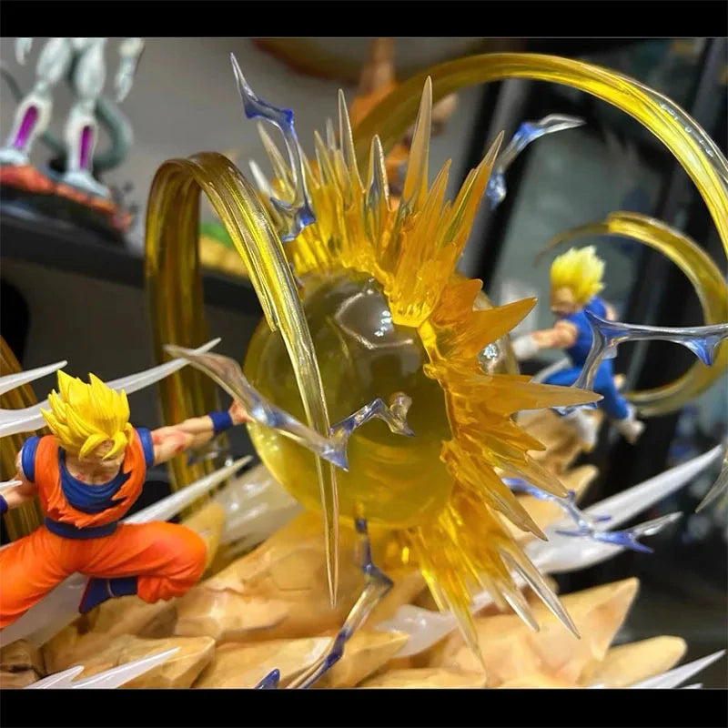 Dragon Ball Figure Goku Vs Vegeta Sky Top Wcf Figure