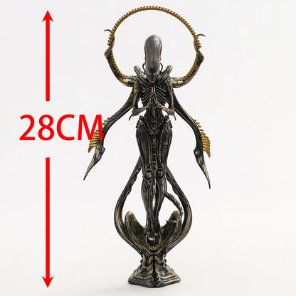 28cm Alien Xenomorph Buddhism Excellent Figure