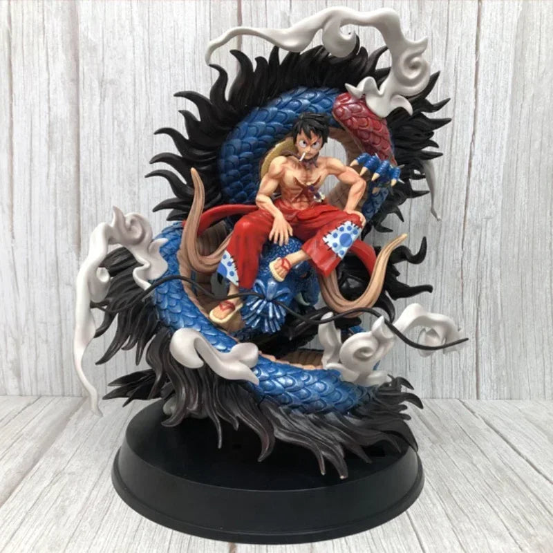 35-50cm One Piece Pirate King Handmade Gk Sauron 3000 World Model Anime Figures