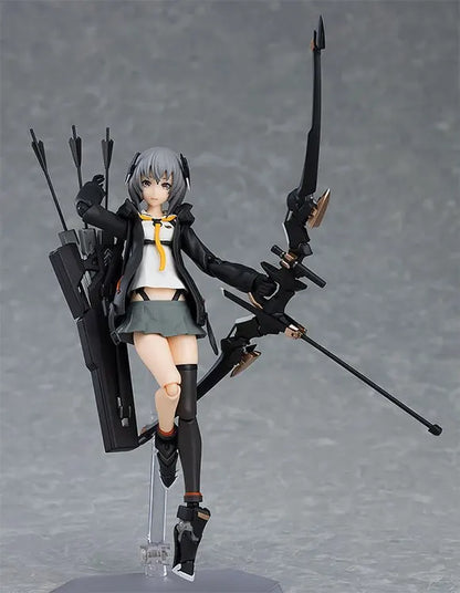 15cm Figma 436# Heavily Armed High School Girls Lu S.H.F Figure