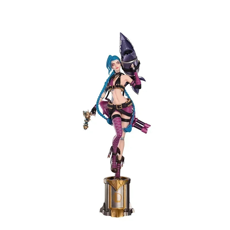 Original League of Legends Jinx Figure Arcane 2 Anime Figures