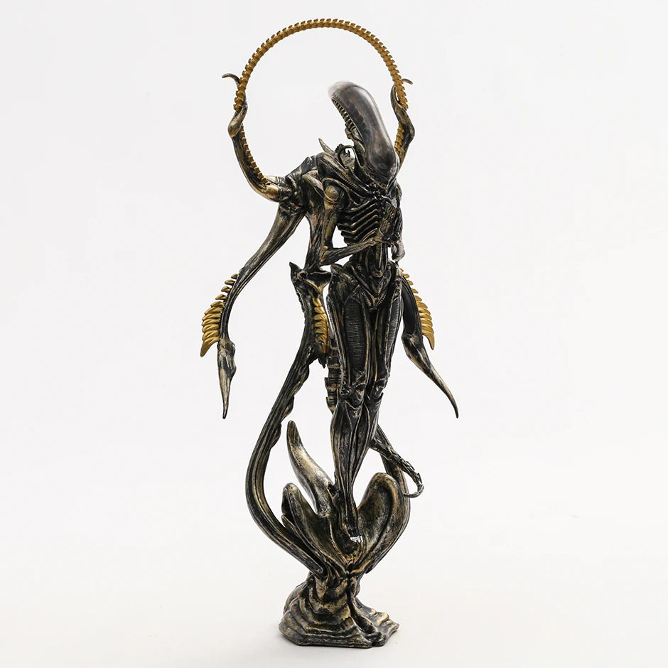 28cm Alien Xenomorph Buddhism Excellent Figure