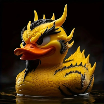 Duck Figures Statue Gothic Sculpture Punk Animal Figurine