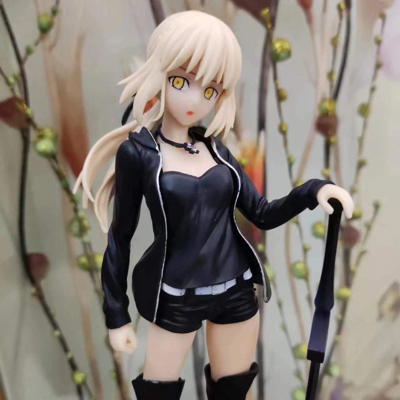 23cm Anime Fate Stay Night Figure Casual Clothes Saber PVC Action Figure