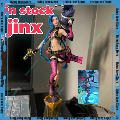 Original League of Legends Jinx Figure Arcane 2 Anime Figures