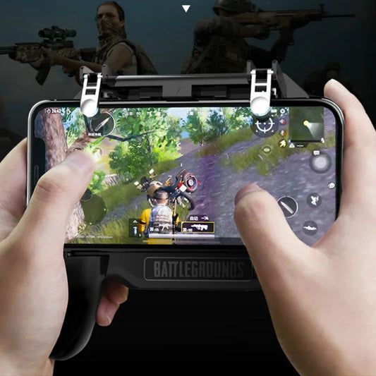 Phone Gaming Grip with Portable Charger Cooling Fan