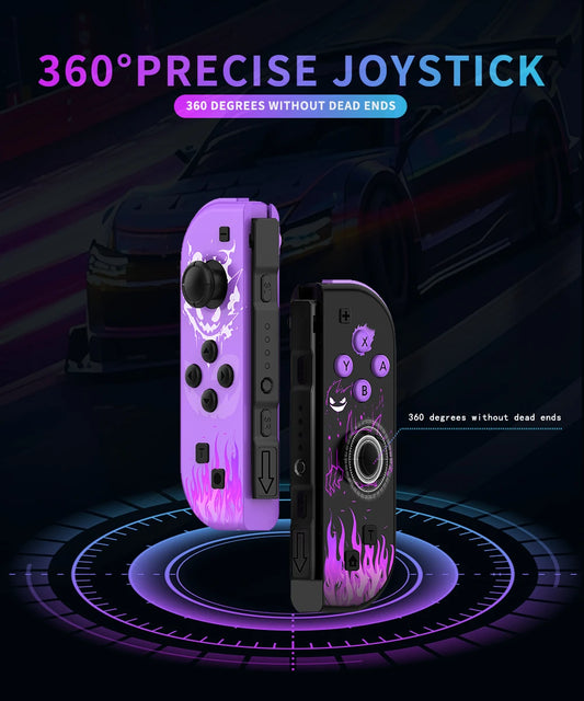 Joy Pad Joycons Controller For Nintendo Switch Joystick Gamepad Wireless Game Console Joypad Turbo Wake Up Function