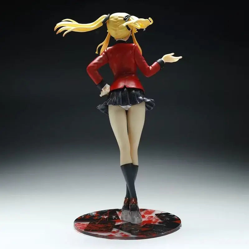 20cm Kakegurui Saotome Meari Standing Position Anime Girl Figure