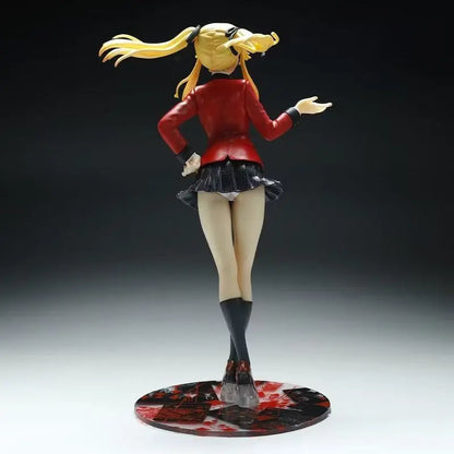 20cm Kakegurui Saotome Meari Standing Position Anime Girl Figure