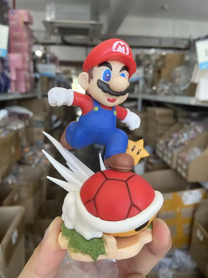 12CM Super Mario Toys Mario Run GK Figures