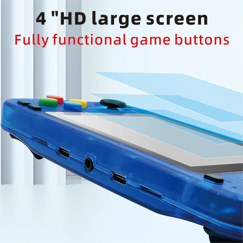 R40S Retro Handheld Game Console Linux System 4.0inch IPS Screen RK3326 Portable Handheld Video Player