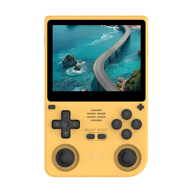 3.5-Inch IPS HD Screen Retro Video Handheld Game Console A133Plus Chip 5000mAh Lithium Battery Gift Retro Stickers