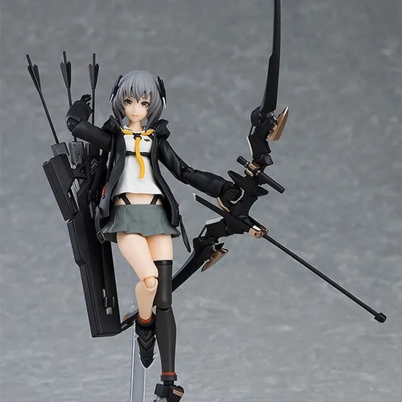 15cm Figma 436# Heavily Armed High School Girls Lu S.H.F Figure