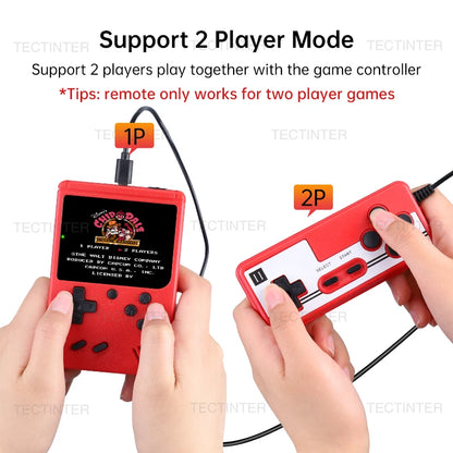 Video Game Console 8-Bit Handheld Game Player Built-in 500 games