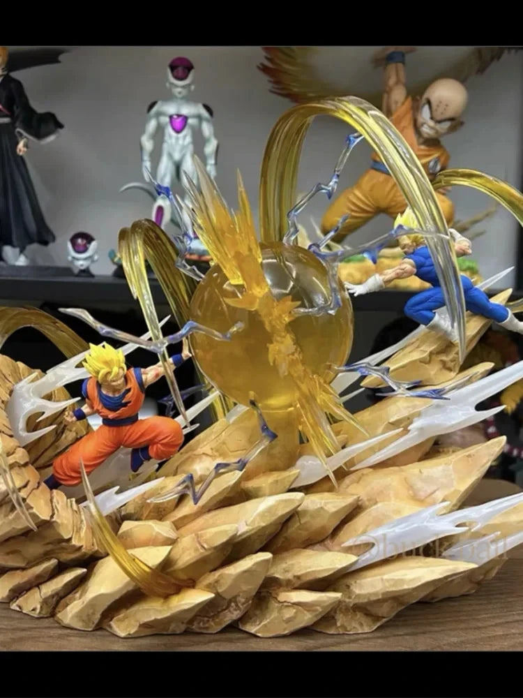 Dragon Ball Figure Goku Vs Vegeta Sky Top Wcf Figure