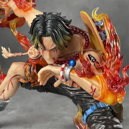 Anime Ace Figure One Piece Action Figurine The Top War Portgas D