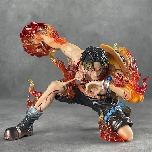 Anime Ace Figure One Piece Action Figurine The Top War Portgas D