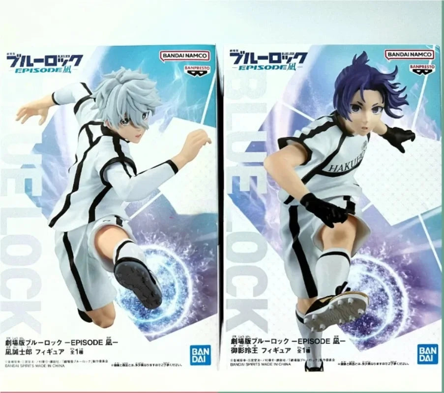 BLUE LOCK Mikage Reo Nagi Seishiro Anime Action Figures