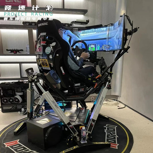 racing simulator 6-axis dynamic cockpit 6-axis force platform speed magic