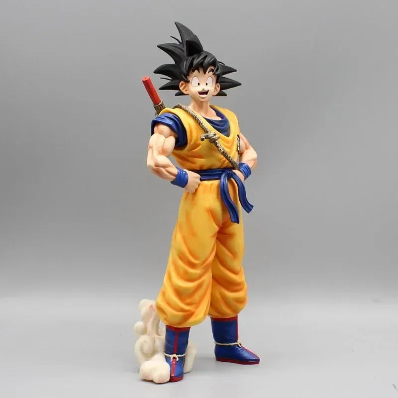 31CM Anime Dragon Ball Dream Sun Goku Figures Somersault Cloud Super Saiyan