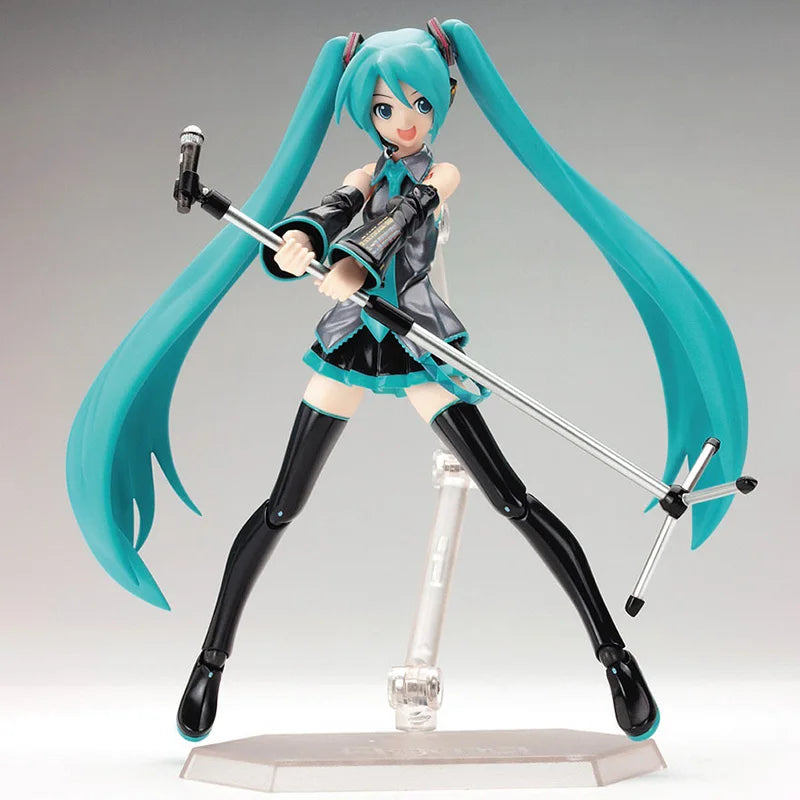 Anime FIGMA Hatsune Miku Action Figures Movable Joints