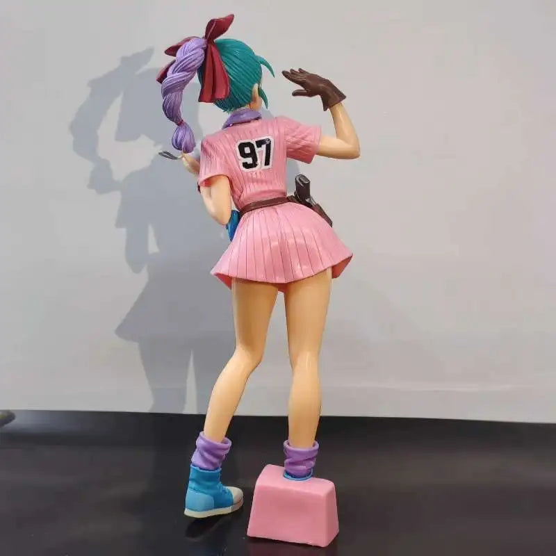 24cm Dragon Ball Z  Anime Figure Bulma Radar Action Figure Pvc Figurine