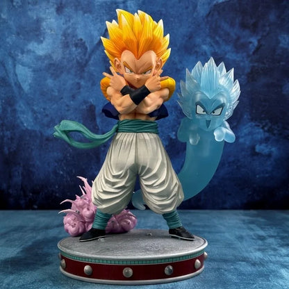 Dragon Ball Z Gotenks Ssj3 Figure Super Saiyan 3 Gotenks Action Figures 25cm