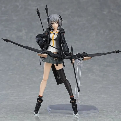 15cm Figma 436# Heavily Armed High School Girls Lu S.H.F Figure