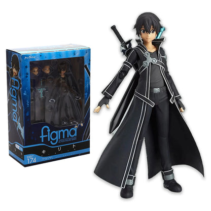 Anime Figure Sword Art Online Kirigaya Kazuto Yuuki Asuna Action Figures