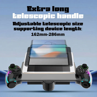 Gamepad For Switch With RGB Light Linear Vibration Stretchable Gaming Controller