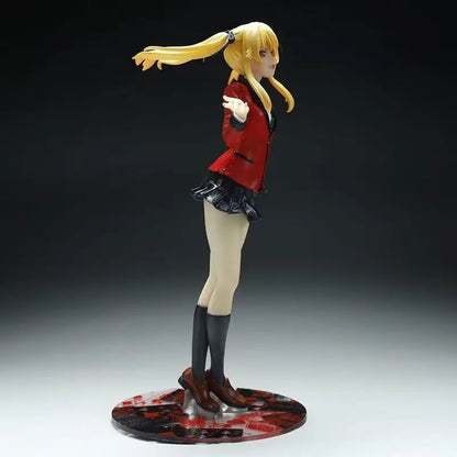 20cm Kakegurui Saotome Meari Standing Position Anime Girl Figure