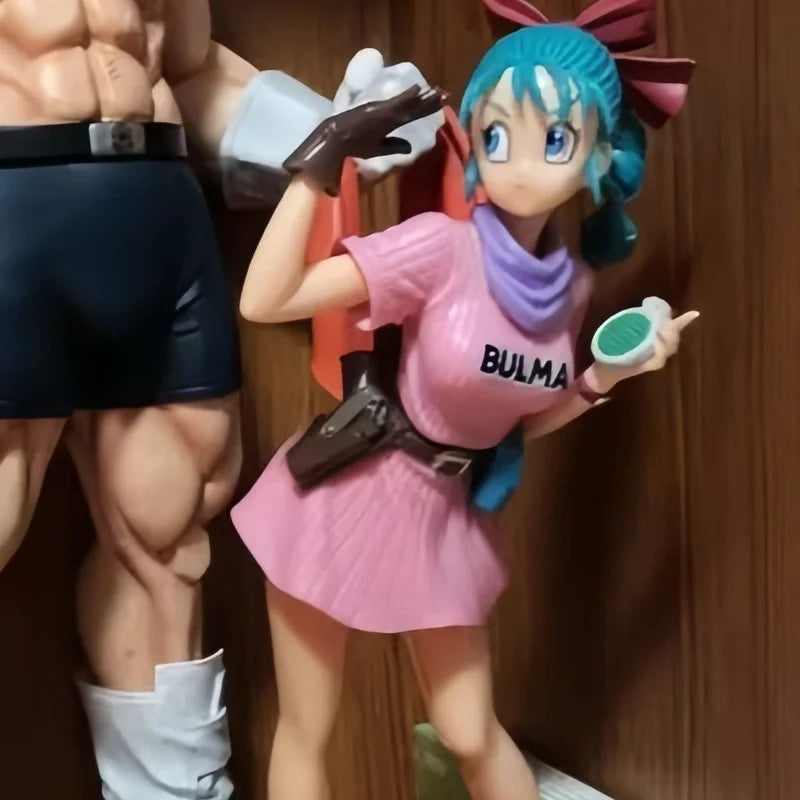 24cm Dragon Ball Z  Anime Figure Bulma Radar Action Figure Pvc Figurine