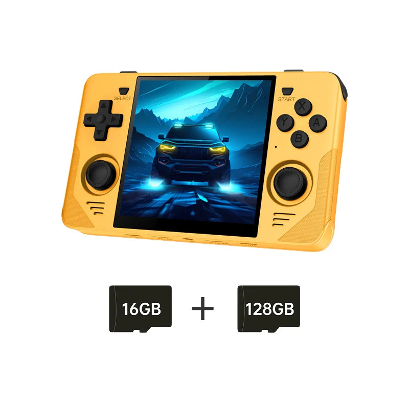 Handheld Game Console 720*720 4 Inch Ips Screen Built-in WIFI RK3566 Open-Source Retro