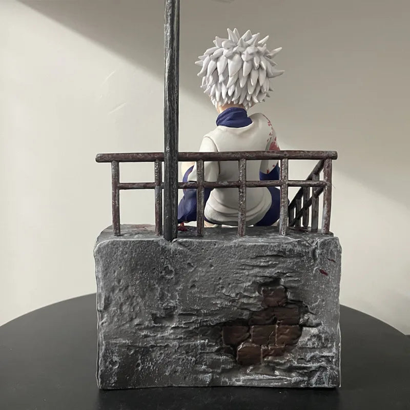 34cm Hunter x Hunter Killua Zoldyck PVC Action Figure Anime Figure