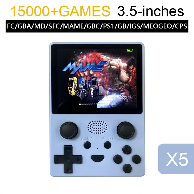 X5 Handheld Game Console 15000 + Gaming 2000mAh Battery 3.5'' IPS Screen