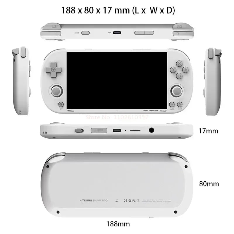 5 inch Ips HD Screen Wireless Handheld Game Console 46G