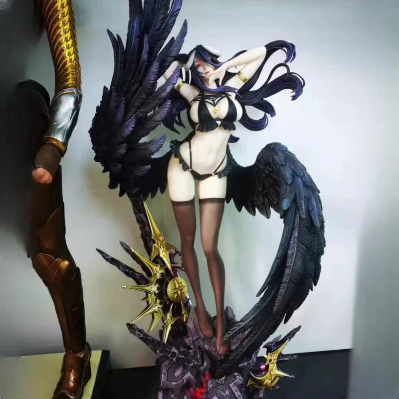 56cm Anime Figure Albedo Gk Action Figurine Pvc