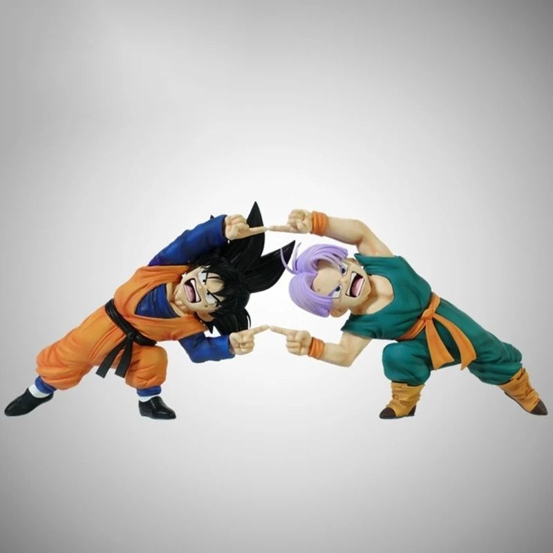 Anime Dragon Ball Z Son Goten Figure Gotenks Trunks Combined Body Action Figures 10cm PVC Statue Collection Model Toys Gifts