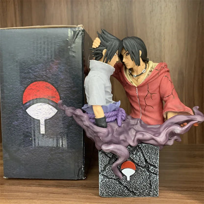 17cm Brotherly Uchiha Sasuke Itachi Anime PVC Action Figure