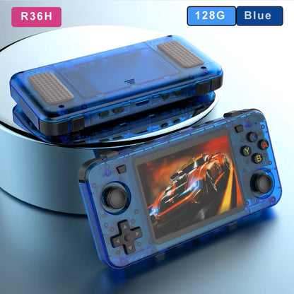 Retro Video Game Console 3.5‘’ IPS Screen RK3326 3000 mAh Open Linux System  Built-in 15000 Games