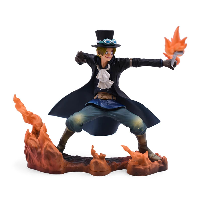 1/60 One Piece Monkey D Luffy Sabo Portgas D AceAction Figure 3PCS