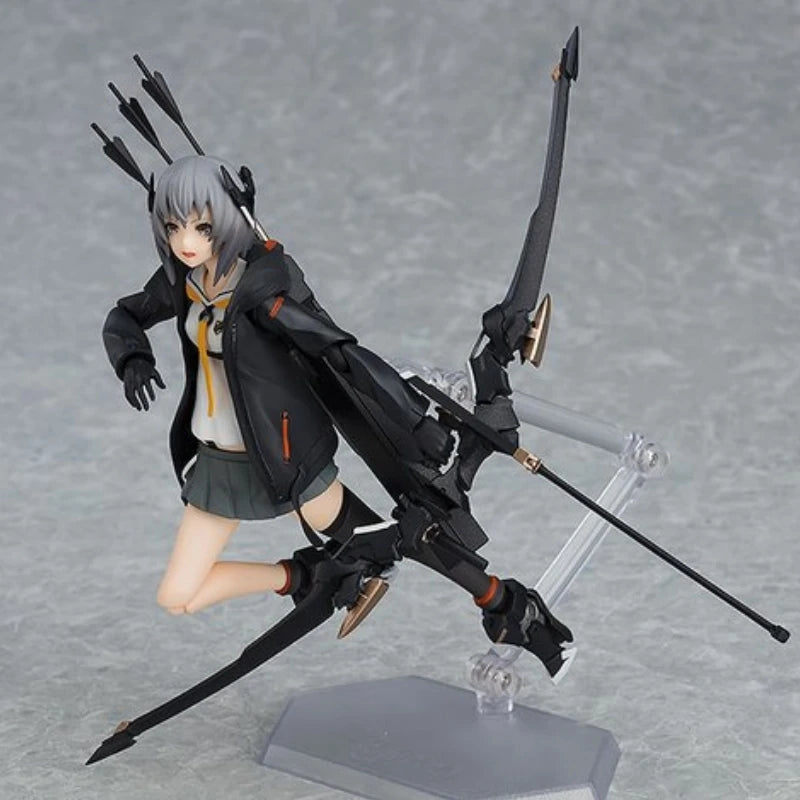 15cm Figma 436# Heavily Armed High School Girls Lu S.H.F Figure