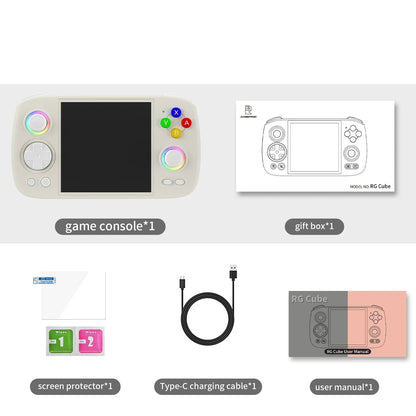 RGB Lighting Handheld Game Console 3.95'' IPS Touch Screen