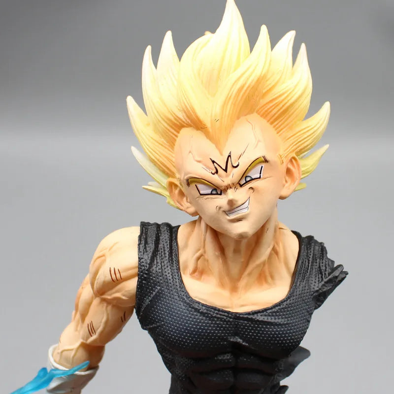 16.5cm Dragon Ball Demonize Vegeta Bust Anime Action Figures