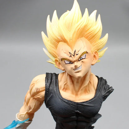 16.5cm Dragon Ball Demonize Vegeta Bust Anime Action Figures