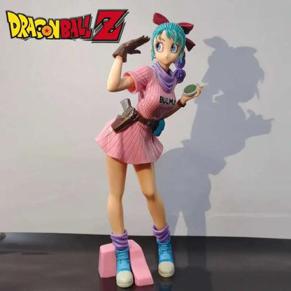 24cm Dragon Ball Z  Anime Figure Bulma Radar Action Figure Pvc Figurine