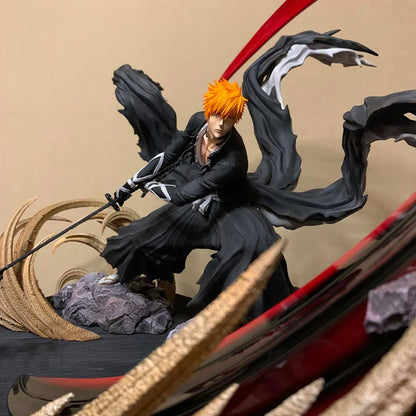 35cm Lchigo Kurosaki Figure Getsuga Tensho Ichigo Special Effects Figure With Light